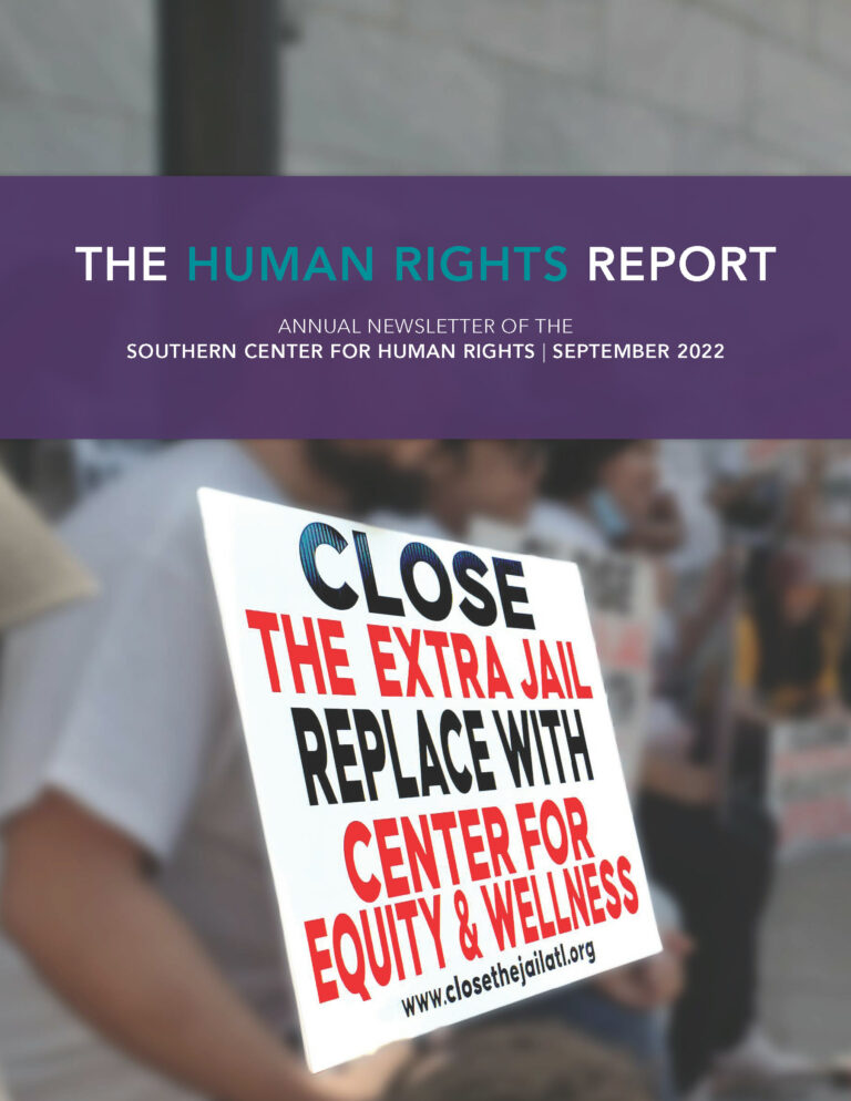 The Human Rights Report Southern Center for Human Rights